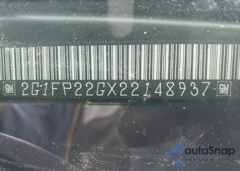 2002 Chevrolet Camaro Z28 из США, поврежденный, VIN 2G1FP22GX22148937